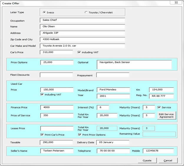 sample microsoft access database